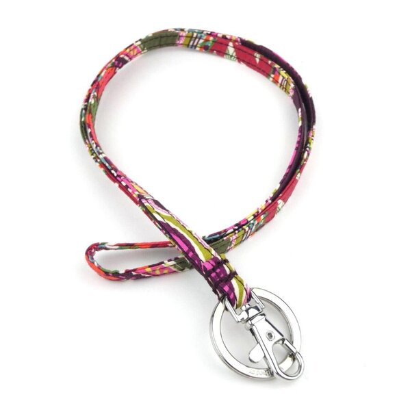 Vera Bradley Heirloom Paisley Cotton Lanyard - Picture 2 of 2